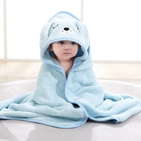 Toalha de banho em formato de animal para meninos e meninas
